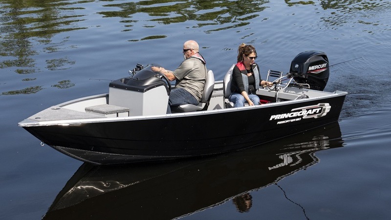 Princecraft Boats  2023 Princecraft Resorter 160 DL SC Black with 40HP Mercury Photo